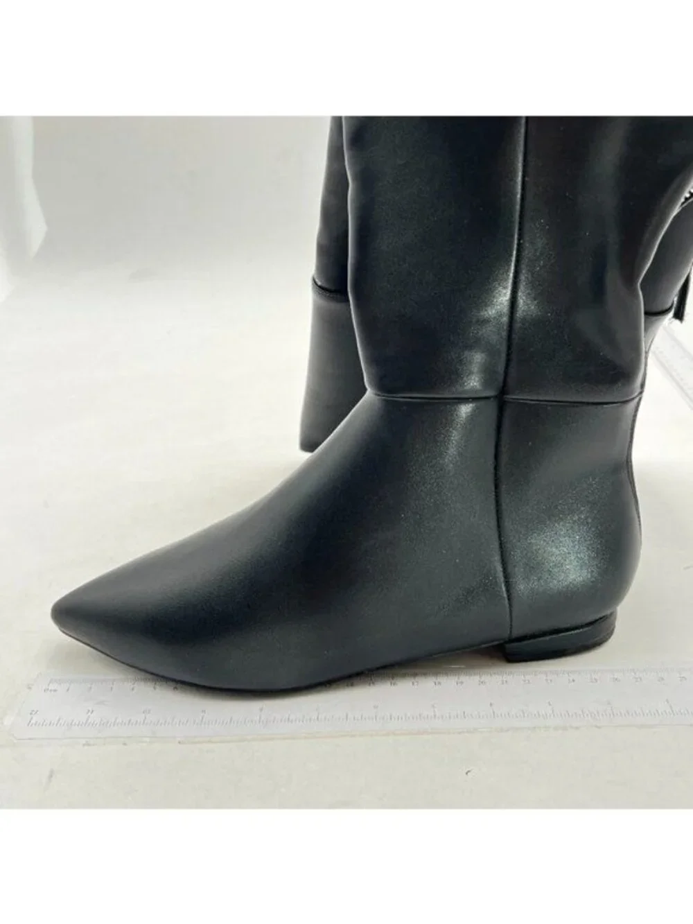 Knee High Boots for Women Pointed Toe Tall Boots, Trendy and Comfort Black